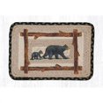 thumbnail image 1 of 13 x 19 in. Mama & Baby Bear Oblong Table Accents Rug, 1 of 1
