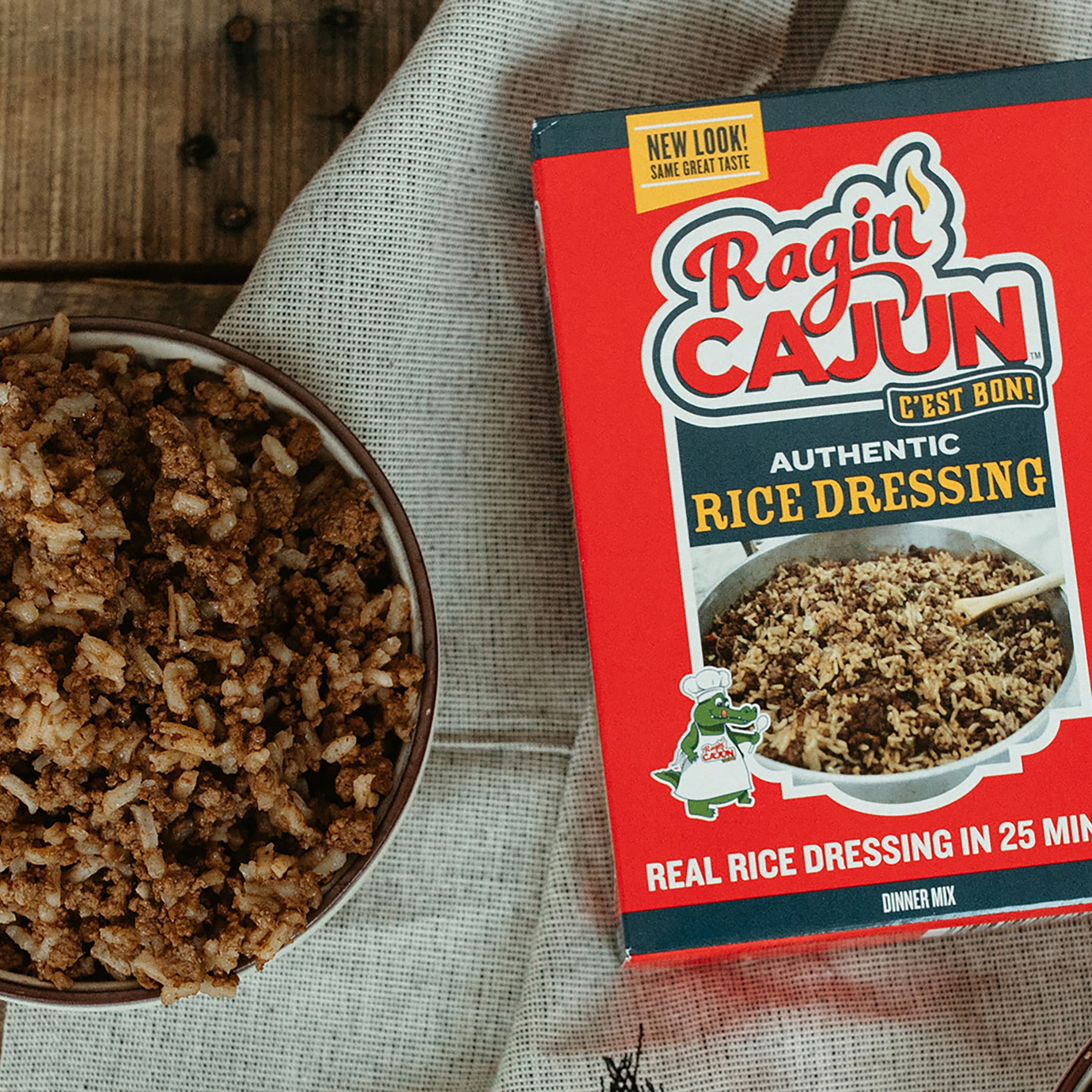 Ragin' Cajun Authentic Rice Dressing Mix (6 Pack)