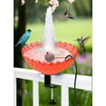 thumbnail image 4 of Hanging Plastic Bird Baths and Feeders for Outdoors Bird Water Bowls and Seed Trays Set Attract Wild Birds Garden Yard Decor Gift,Bird Bath for Outside, 4 of 5