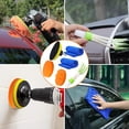 thumbnail image 4 of Car Detailing Kit, 16Pcs Comprehensive Auto Cleaning Set, Including Wire Brush, Car Wash Gloves, Dashboard Mini Brush for Interior & Exterior Care, 4 of 5