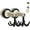 Black, variant on 2Pcs Small Suction Cups with Hooks: 360° Rotating Folding Hook for Kitchen Utensils, Suction Cup Hooks with 6 Hooks, Kitchen Hooks for Hanging Utensil, Utensil Hanger (2, Red)
