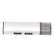 thumbnail image 3 of USB3.0 Hub 3 puertos Mini adaptador de expansión USB compacto y liviano de alta velocidad para teclado Impresora portátil Plata, 3 of 5