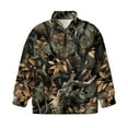 thumbnail image 4 of Uorisanigo Girls Half Zip Sweatshirt Fashion Camo Hunting Print Quarter-Zip Pullover Jacket Oversized Sweatshirts Long Sleeve Pullover Top Drop Shoulder Workout Shirts Winter Clothes, 4 of 7