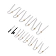 thumbnail image 1 of Tubo Amplificador Auditivo Preformado, Amplificador Auditivo BTE Tube Transparente Negro Pvc Portátil Para El Hogar ANGGREK Hearing Amplifier BTE Tube, 1 of 8