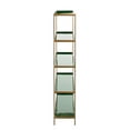 thumbnail image 4 of SAFAVIEH Justine Modern Glam 5-Tier Etagere, Green/Brass, 4 of 11