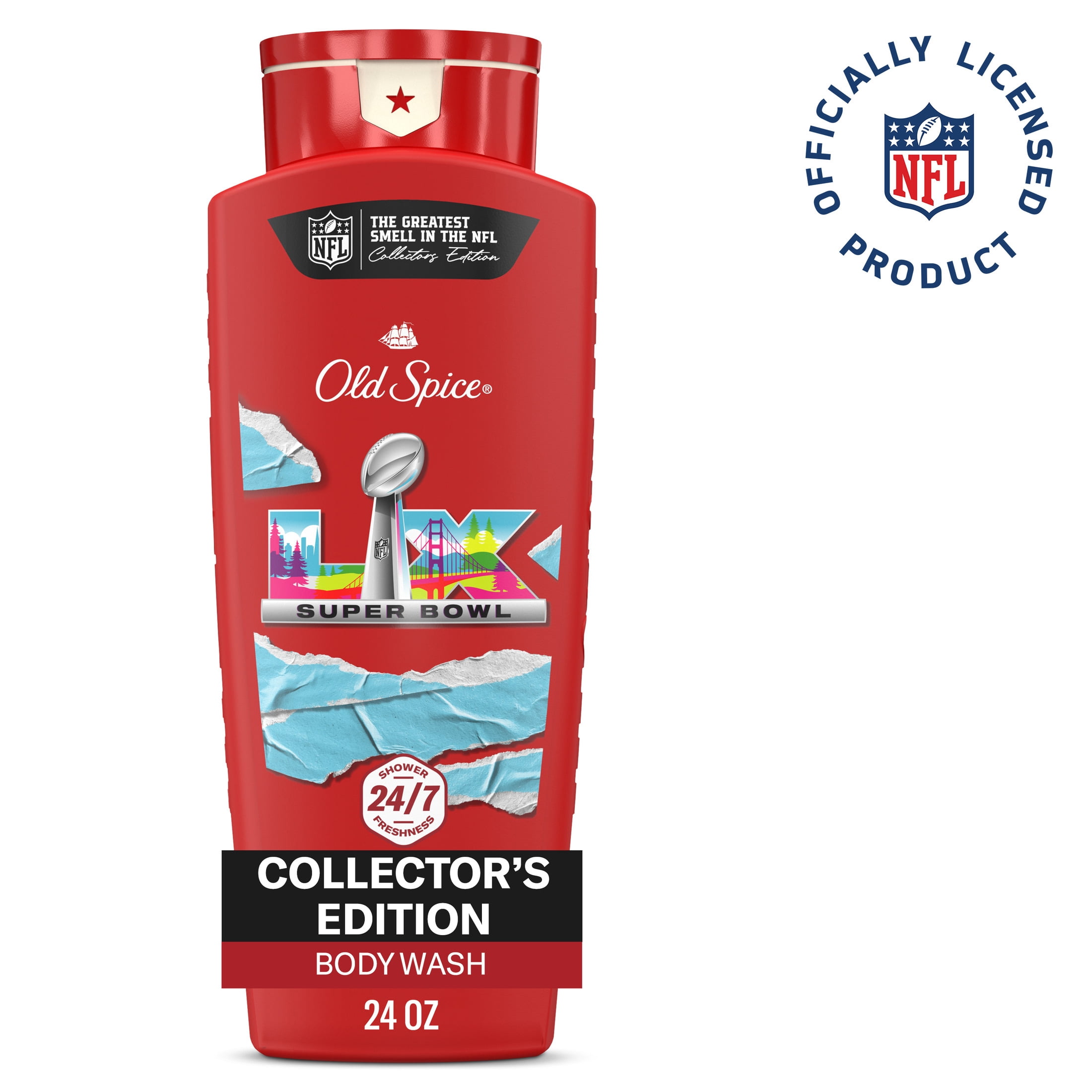 (2 pack) Old Spice Body Wash, Super Bowl LX, 24oz