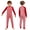 Red, variant on Miaeowve Kids Boys Girls Jumpsuits Special Needs Adaptive Clothing Long Sleeve Full Length Back Zipper Stripes Jumpsuit Red 16