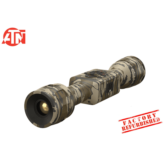Restored Premium ATN Thor-LT, 320 3-6x Thermal Rifle Scope Mossy Oak Bottomland (Refurbished)