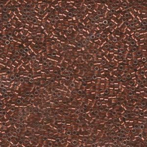 Copper Pearl Lined Mist Miyuki Delica Beads 11/0 DB1704-TB