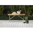 thumbnail image 3 of Momeni RIVRARV-08IVY2776 2 ft. 7 in. x 7 ft. 6 in. Riviera Machine Made Contemporary Runner Rug, Ivory, 3 of 6