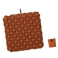 thumbnail image 4 of Dualoai Inflatable Seat Cushion Air Car Seat Mat for Outdoor Sports Concerts Walking Brown, 4 of 9