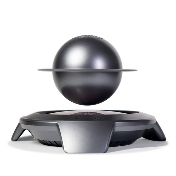 360° Rotating Magnetic Levitating Saturn Bluetooth Speaker with LED Light, Floating Planet Speaker for Home Office Decor & Gift