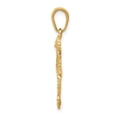 thumbnail image 2 of 14k Yellow Gold Seahorse Pendant Charm, 2 of 3
