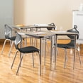 thumbnail image 2 of Learniture Profile Series School Desk Chair 18" Seat Height, Black Pack of 4, 2 of 10