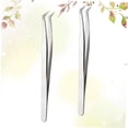 thumbnail image 3 of OUNONA 2 Pcs Pince à Cils Métal Pointe Fine pour Accessoire de Cils Sortie Nocturne, 3 of 8