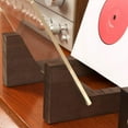 thumbnail image 4 of Vintage Wooden CD Display Rack Wooden Record Base Cafe Decorative Record Storage Holder Stand Rack Shelf, 4 of 7
