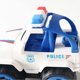 thumbnail image 4 of 4 Pcs Kids Police Vehicle Toy Assembled Escort Cruiser Car Helicopter Motorcycle Model Toy with Screwdriver, 4 of 4