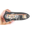 thumbnail image 4 of 920D Custom JB-CON-CH-BK Dual Pickup Bass Concentric Control Plate Upgrade, 4 of 4