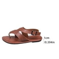 thumbnail image 7 of THDHVS Womens Dress Shoes,Fashion Casual Round Head Comfy Sandals Beach Casual Shoes Brown7.5, 7 of 7