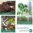 thumbnail image 4 of 10pcs Electroculture Plant Stakes,Garden Stakes Electroculture Copper Gardening Antenna for Garden Plants Support 12inch, 4 of 5