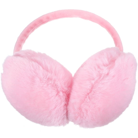 LULULION cute earmuffs for women Ear Muff Plush Pink 1Pack