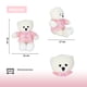 thumbnail image 2 of Oso De Peluche Baby Shower Revelación Niña, 2 of 5