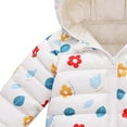 thumbnail image 5 of Staki Winter Coats Puffer Padded Jacket for Toddler Boys Kids Light Outwear Cute Bear Ears with Hoods Clothing Kids Puffer Jacket 18M,24M,2T,3T,4T,5T,6-8Y(White,2-3 Years), 5 of 7
