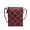 Burgundy, variant on Leysha Women’s Crossbody Bag, Stylish Vegan Leather Shoulder Purse, Everyday Bag, Shoulder Bag Casual Bag by Mia K
