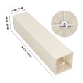 thumbnail image 2 of OUNONA Foldable Paper Floor Lamp Shade Light Yellow Easy Setup Warm Ambient Lighting, 2 of 7