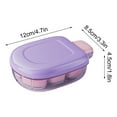 thumbnail image 3 of Nilvkv Ice Cube Tray Ice Food Grade Ice Box Press Home to Demould Ice Trays for Freezer with Lid, 3 of 6