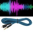 thumbnail image 4 of Cable de Sonido de Auriculares, Cable de Sonido de Auriculares de Reemplazo de 2 M de Largo Para Teléfonos Celulares para PC, 4 of 7