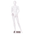 thumbnail image 1 of Gymax Female Mannequin Plastic Full Body Dress Form Display, 1 of 5