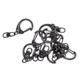 thumbnail image 1 of 10x Clip Pivotant Porte-Clés pour Sac à Clés Porte-Clés DIY, 1 of 7