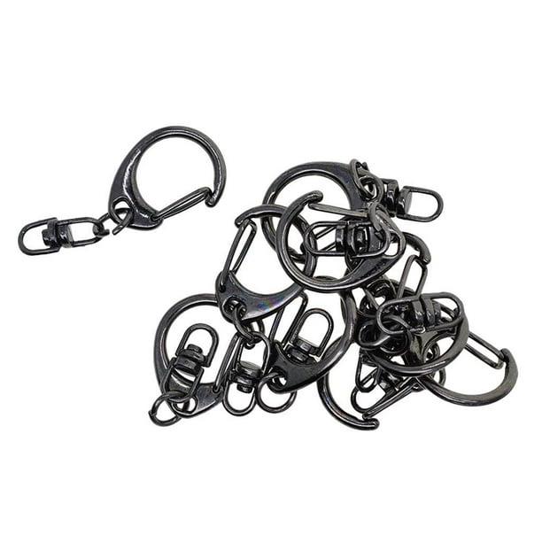 10 Pieces Clasp Keychain Zinc Alloy Snap Hook Key Chain Parts For Car Home  Keys Organization, , DIY Jewelry 