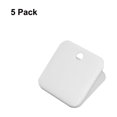 thumbnail image 2 of 5 Pack Chip Clips, Plastic Bag Clips, Food Clips, Bag Clips for Food Storage, Office Square Spring Loaded Paper Clamp Memo Note Clip White, 2 of 5