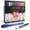 Assorted Colors, variant on Arteza Magnetic Dry Erase Markers with Erasers, Fine Tip, Assorted Colors, 24 Count
