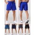 thumbnail image 4 of Shorts para hombre Pantalones cortos deportivos para hombres con bolsillos Baloncesto de secado rápi Meterk Shorts para hombre, 4 of 7