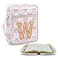 thumbnail image 2 of HELLHERO Zipper Pocket Bible Cover Case for Mother and Girls, Handle Lightweight Quilted Bible Carrier Tote Bag Polyester Church Protector Organizer, 2 of 9