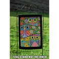 thumbnail image 2 of Toland Home Garden Three Owls Bird Owl Flag Double Sided 12x18 Inch, 2 of 5