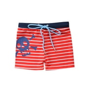 Faithtur Little Boys Swim Trunk Shark/Star/Striped Low Cut Swimming Pants