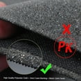 thumbnail image 2 of Funda Asiento Coche 9s de asiento de coche de lujo de 9 piezas Asiento delantero + trasero Negro A p Abody Funda Asiento Coche, 2 of 7