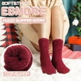 thumbnail image 3 of Calcetines Fuzzy EBMORE para mujer, esponjosos y acogedores para invierno, 3 of 7