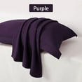 thumbnail image 6 of Unique Bargains 4-Pack Envelope Closure Pillow Sham No Zipper Standard Purple, 6 of 8