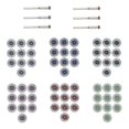 thumbnail image 1 of Bristle Disc Kit With 60pcs 1 Inch Bristle Disc Wheel Brushes Abrasive Brush Tool, 1 of 5