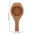 thumbnail image 2 of 1pc Wooden Moon Cake Mould Creative DIY Household Baking Tools for Kitchen Home, 2 of 8