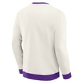 thumbnail image 3 of Men's Darius Rucker Collection by Fanatics  Cream Minnesota Vikings Colorblock Pullover Sweatshirt, 3 of 6