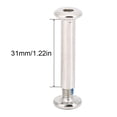 thumbnail image 2 of Vis de Patinage, 10 Pcs Vis de Remplacement pour Patins en Ligne, Accessoires pour Patins, Axes de Roues, Outil de Réparation d'Axes de Roues 31MM Ou 36MM [31MM], 2 of 9