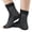 Black, variant on Neuropathy Socks, Soothe Relief Socks, Sock for Neuropathy Pain Women Men