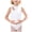 White, variant on Girl's Halter Neck Bodysuit Gymnastic Ballet Dance Leotard Tops Dancewear Black 3-4 Years