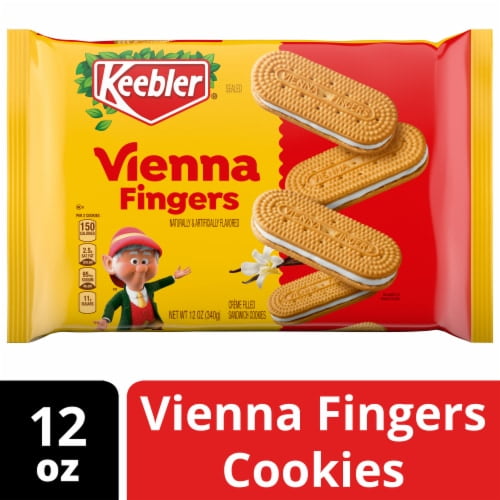 Keebler Vienna Fingers Vanilla Fudge Crème Sandwich Cookies